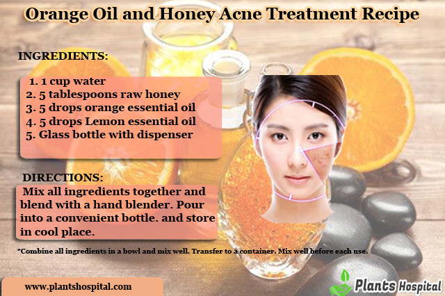 Orange Oil acne treatment recipe