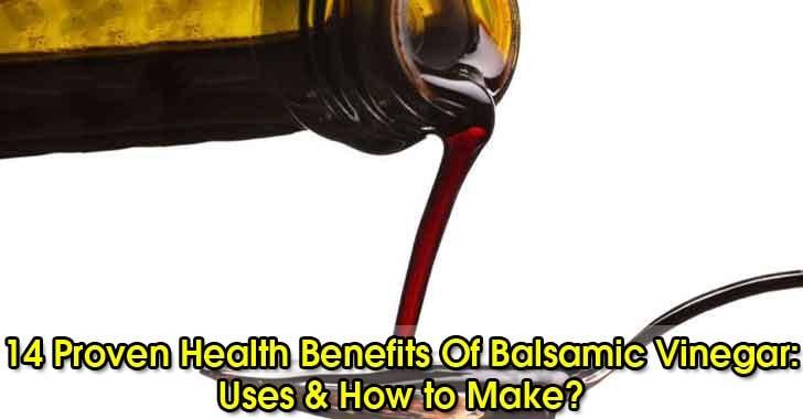 Balsamic vinegar-benefits