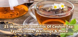 21 Wonderful Benefits Of Ceylon Tea: Types, Uses, Warnings & More