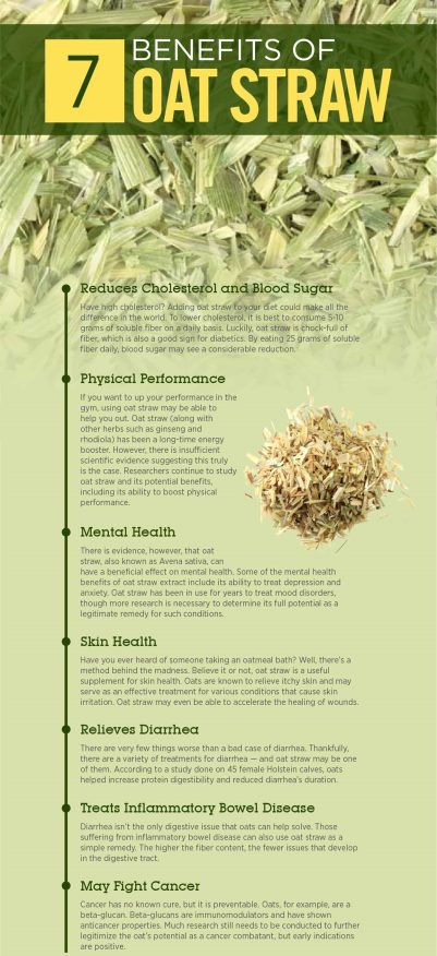 Oatstraw Healing benefits